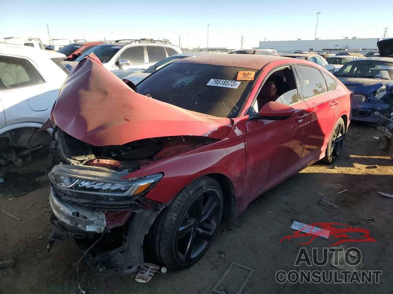 HONDA ACCORD 2018 - 1HGCV1F32JA134172