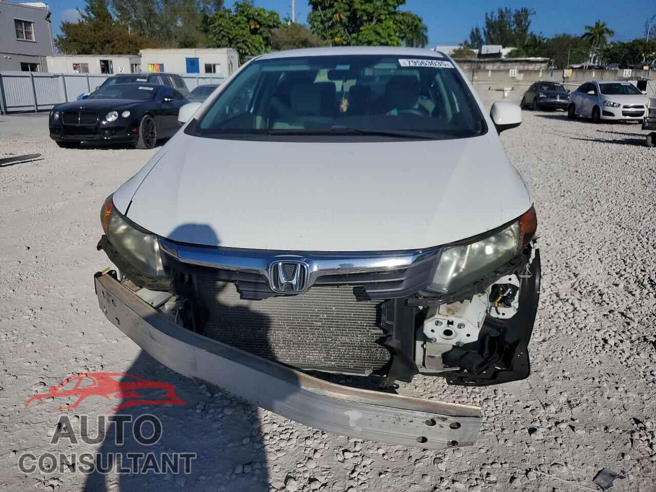 HONDA CIVIC 2012 - 2HGFB2F64CH521607