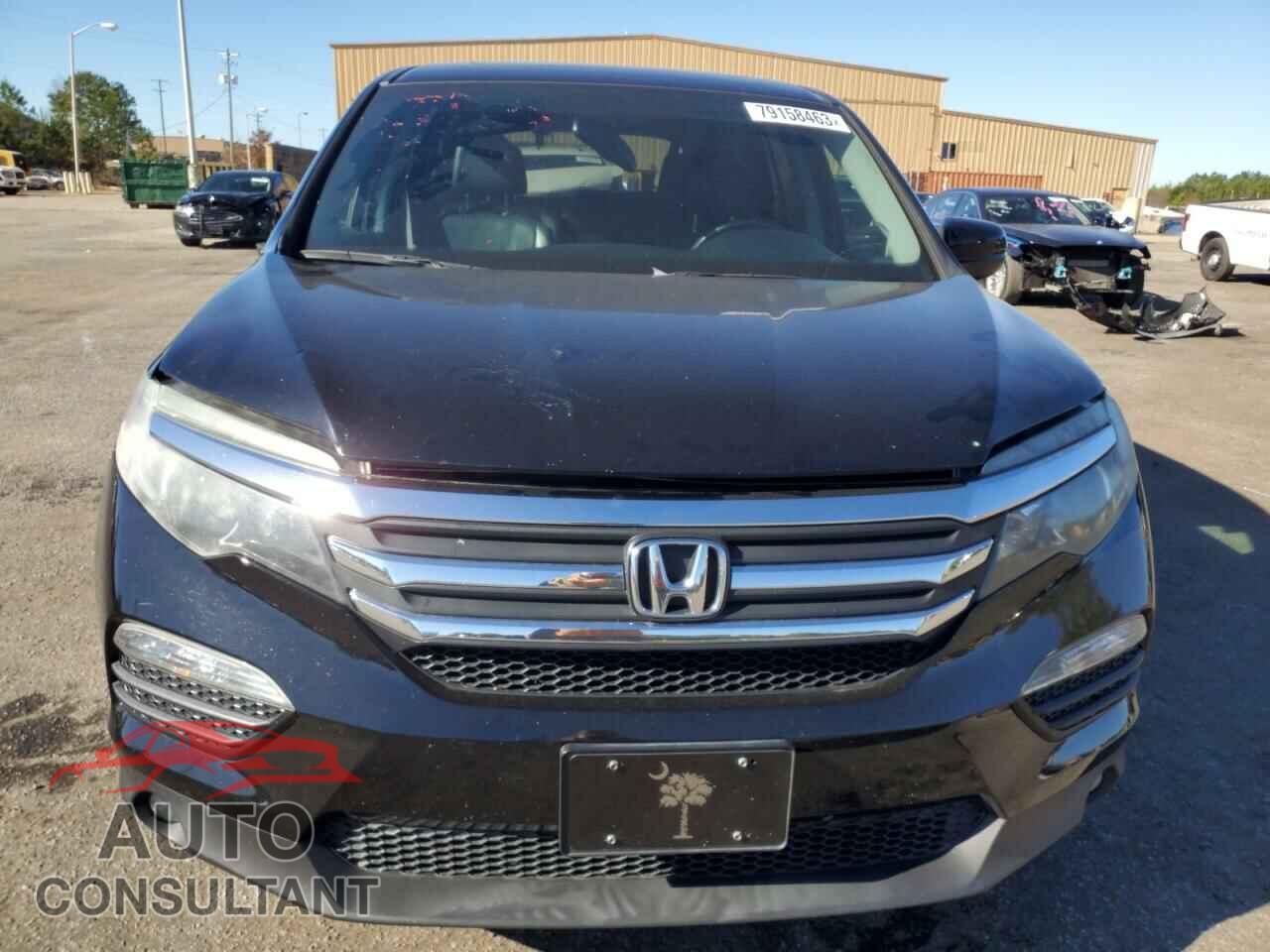 HONDA PILOT 2017 - 5FNYF5H85HB031556