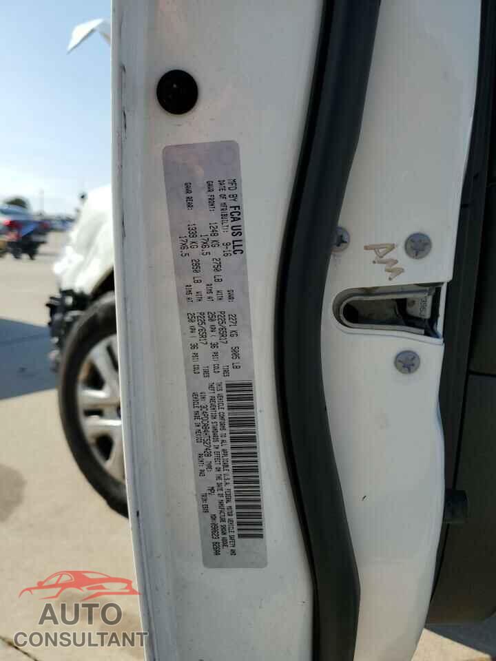 DODGE JOURNEY 2017 - 3C4PDCAB4HT527428