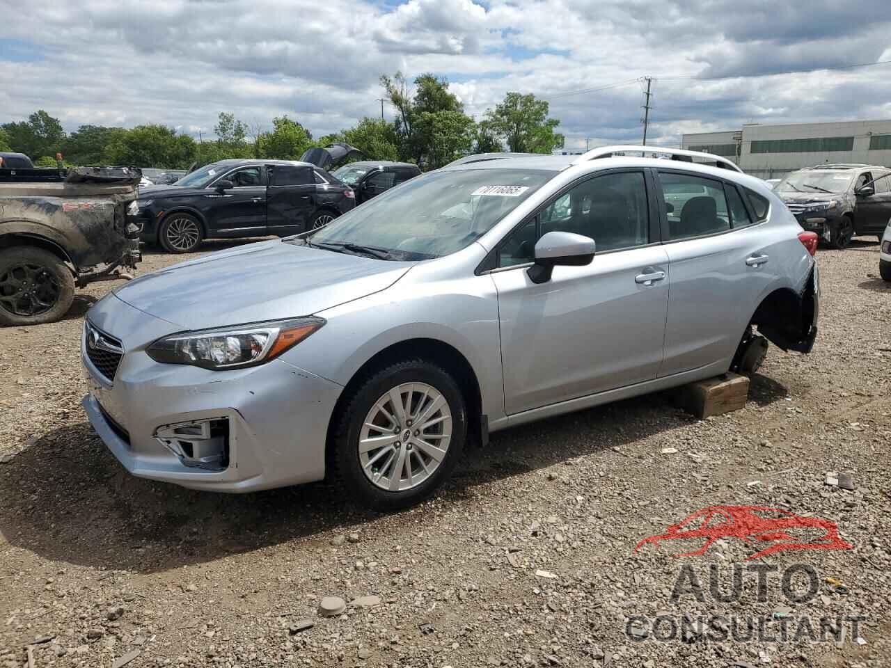 SUBARU IMPREZA 2018 - 4S3GTAB61J3740735