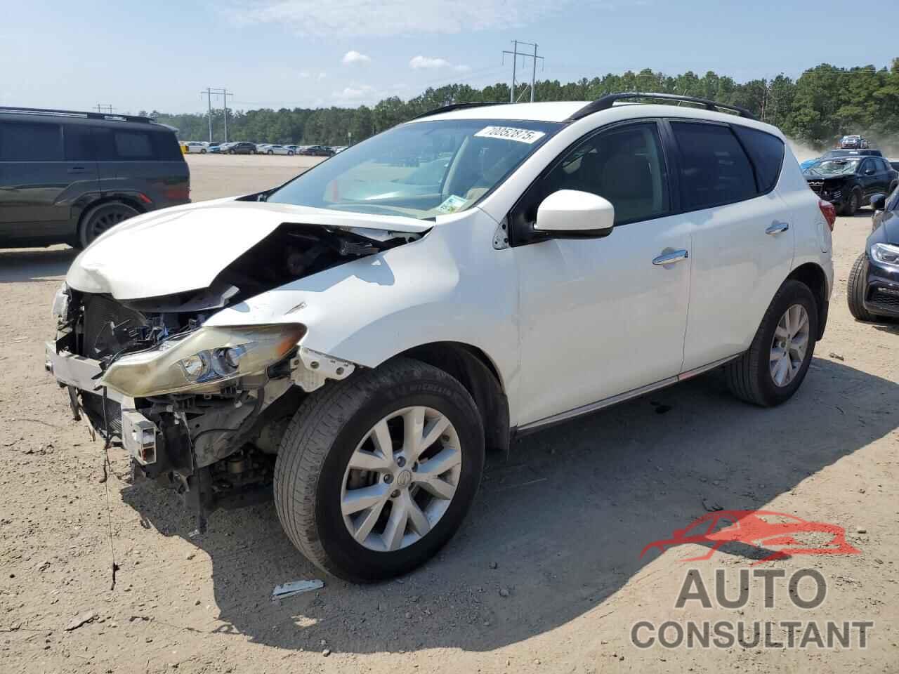 NISSAN MURANO 2013 - JN8AZ1MUXDW208309