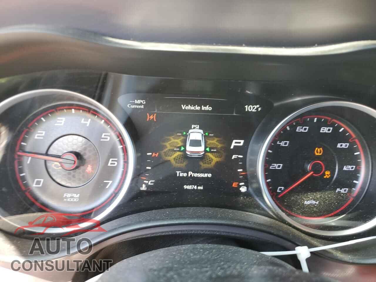 DODGE CHARGER 2019 - 2C3CDXBG3KH664106