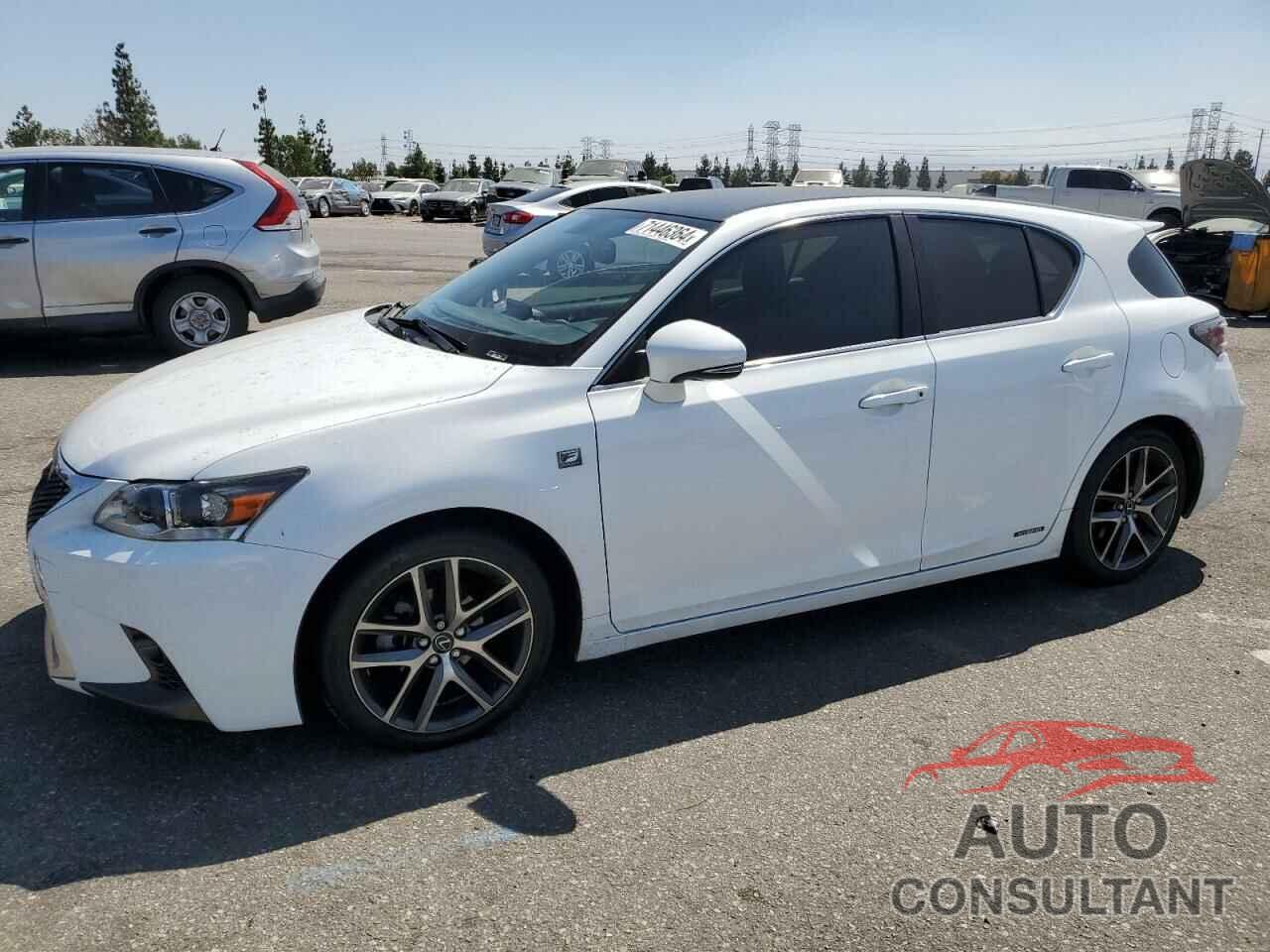 LEXUS CT 200 2016 - JTHKD5BH9G2260925