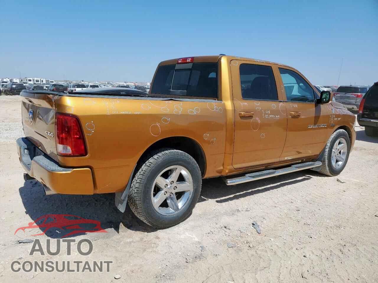 DODGE RAM 1500 2012 - 1C6RD7MT3CS276701