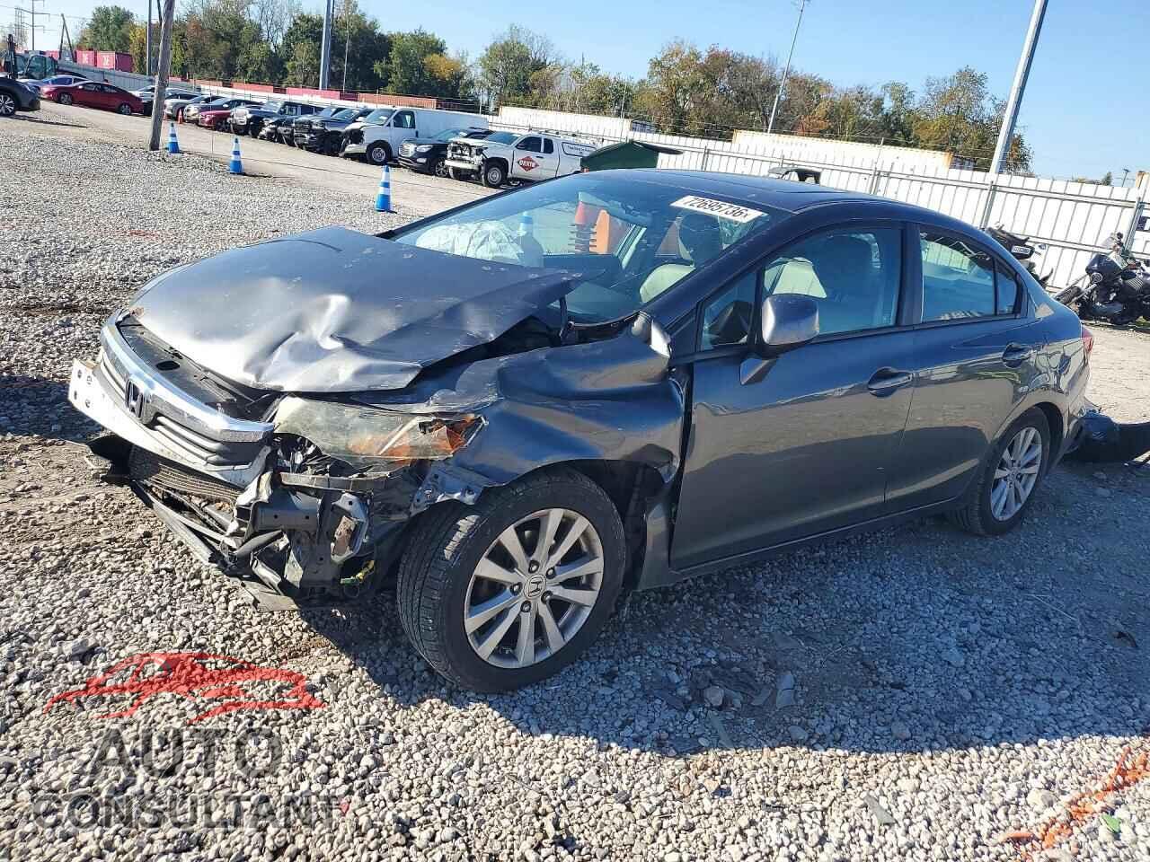 HONDA CIVIC 2012 - 19XFB2F96CE021680
