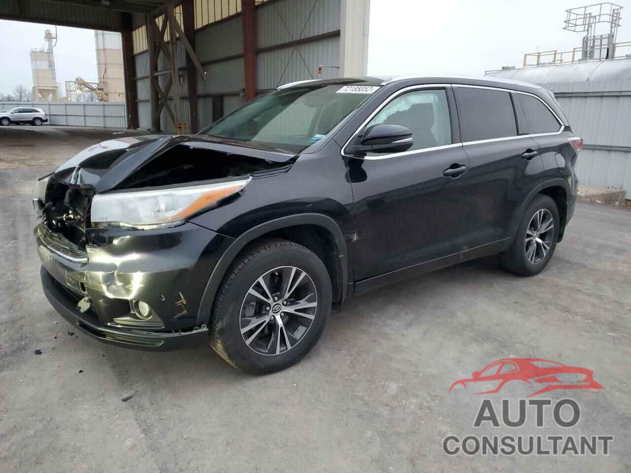 TOYOTA HIGHLANDER 2016 - 5TDJKRFH6GS302674