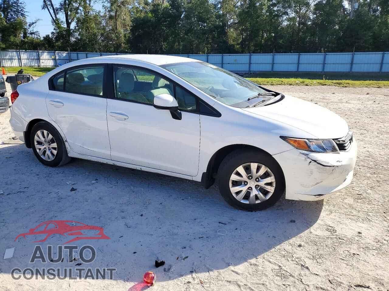 HONDA CIVIC 2012 - 19XFB2F50CE003706