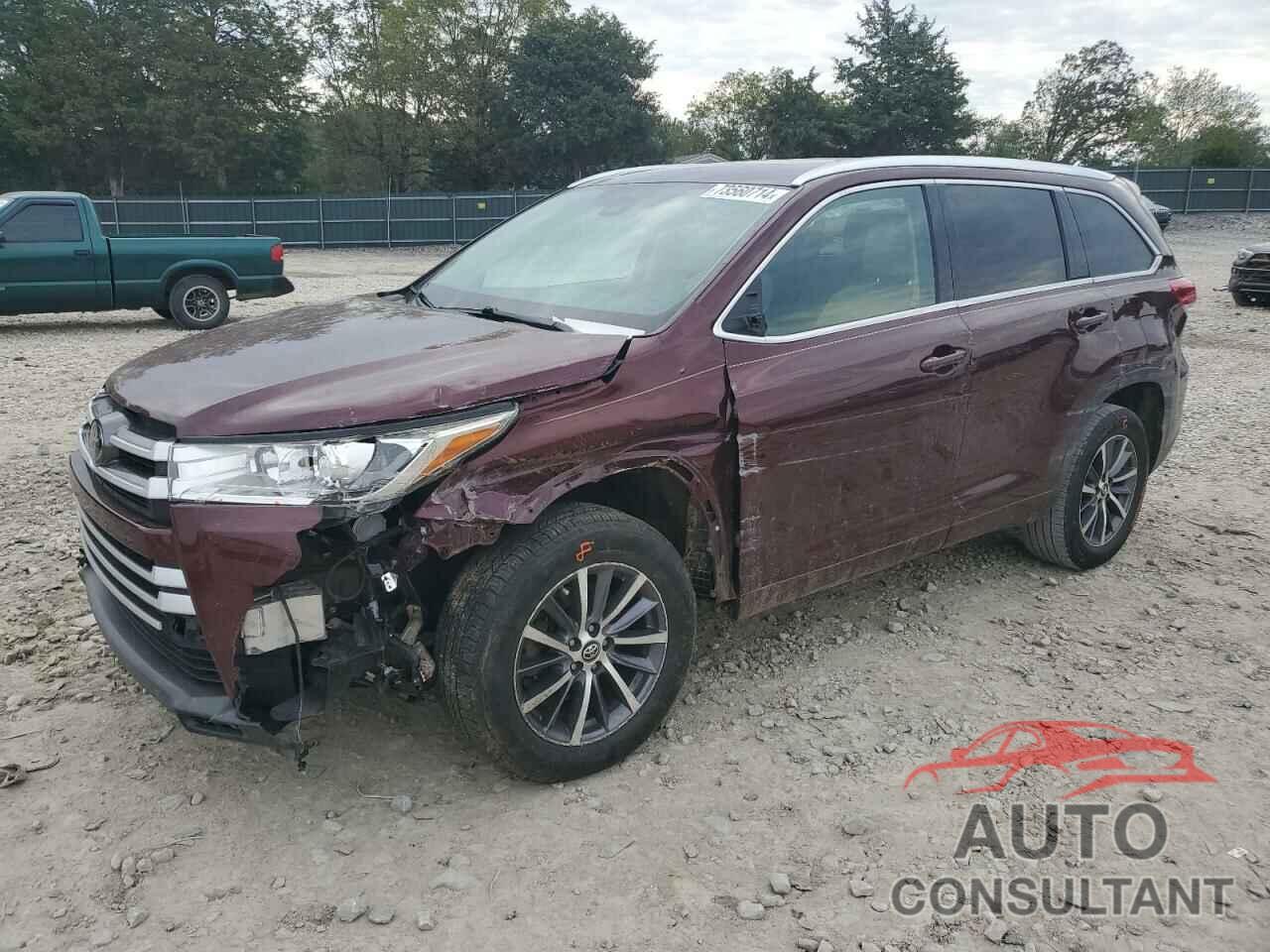 TOYOTA HIGHLANDER 2017 - 5TDKZRFH1HS225603