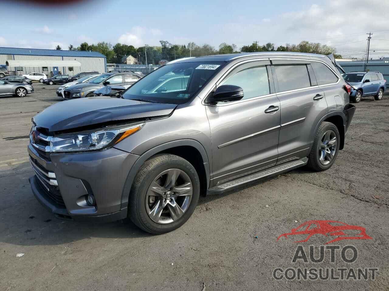 TOYOTA HIGHLANDER 2018 - 5TDDZRFH0JS907564