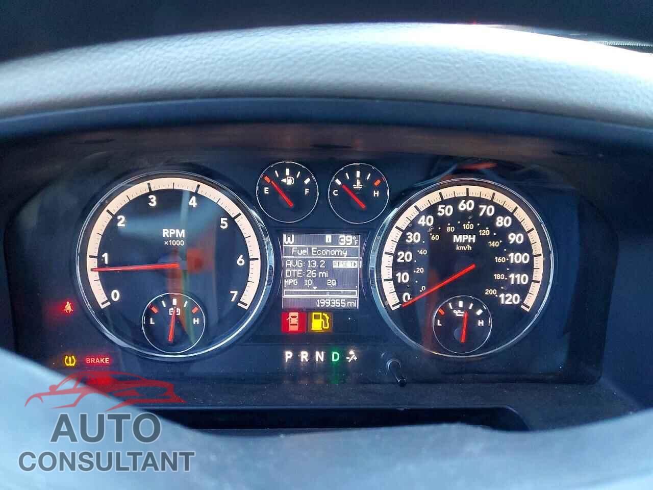 DODGE RAM 1500 2012 - 1C6RD6GP4CS100362