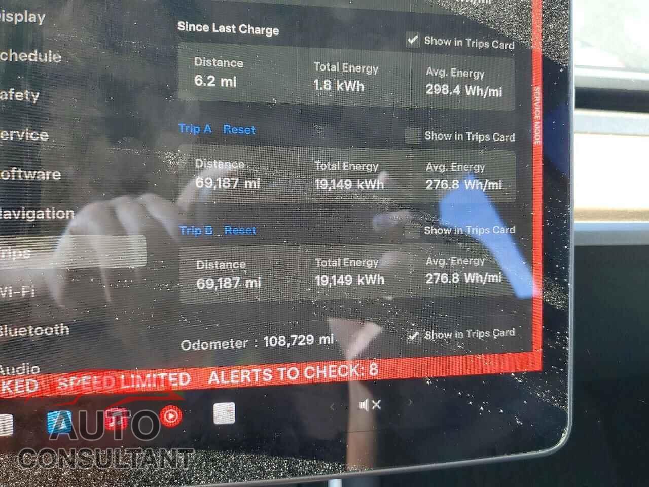 TESLA MODEL 3 2019 - 5YJ3E1EA8KF296671