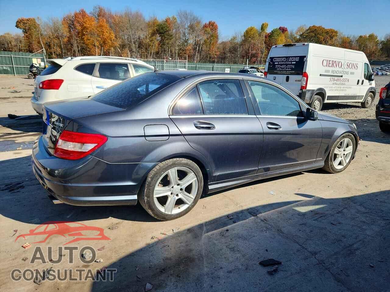 MERCEDES-BENZ C-CLASS 2011 - WDDGF8BB1BR146065