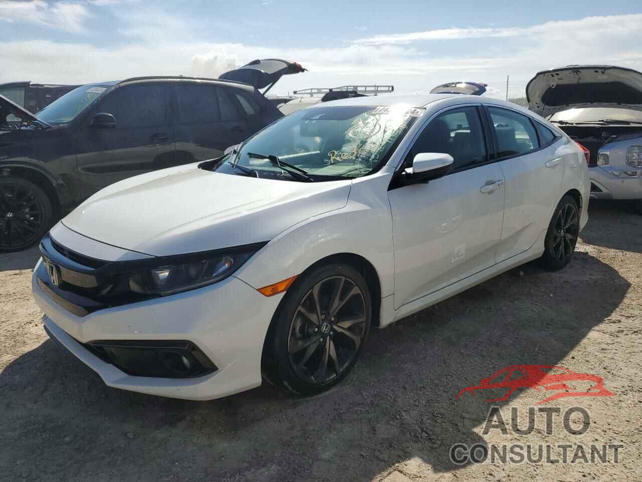 HONDA CIVIC 2019 - 2HGFC2F86KH506457