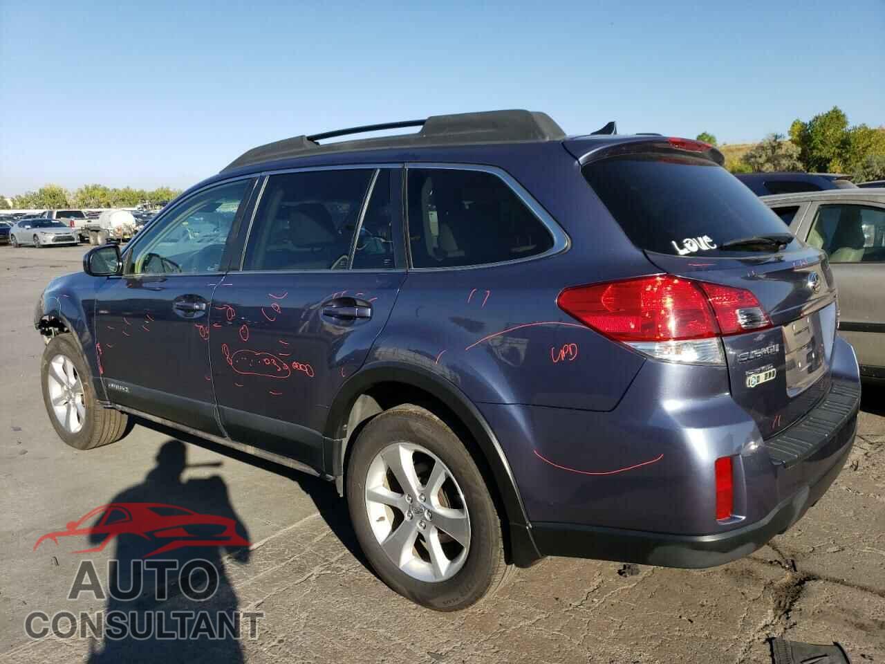 SUBARU OUTBACK 2014 - 4S4BRBLCXE3324686