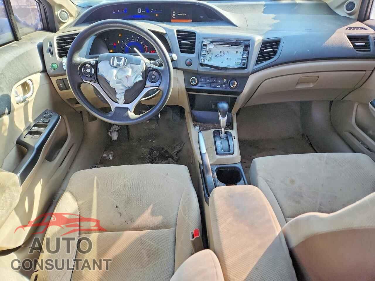 HONDA CIVIC 2012 - 19XFB2F89CE004069
