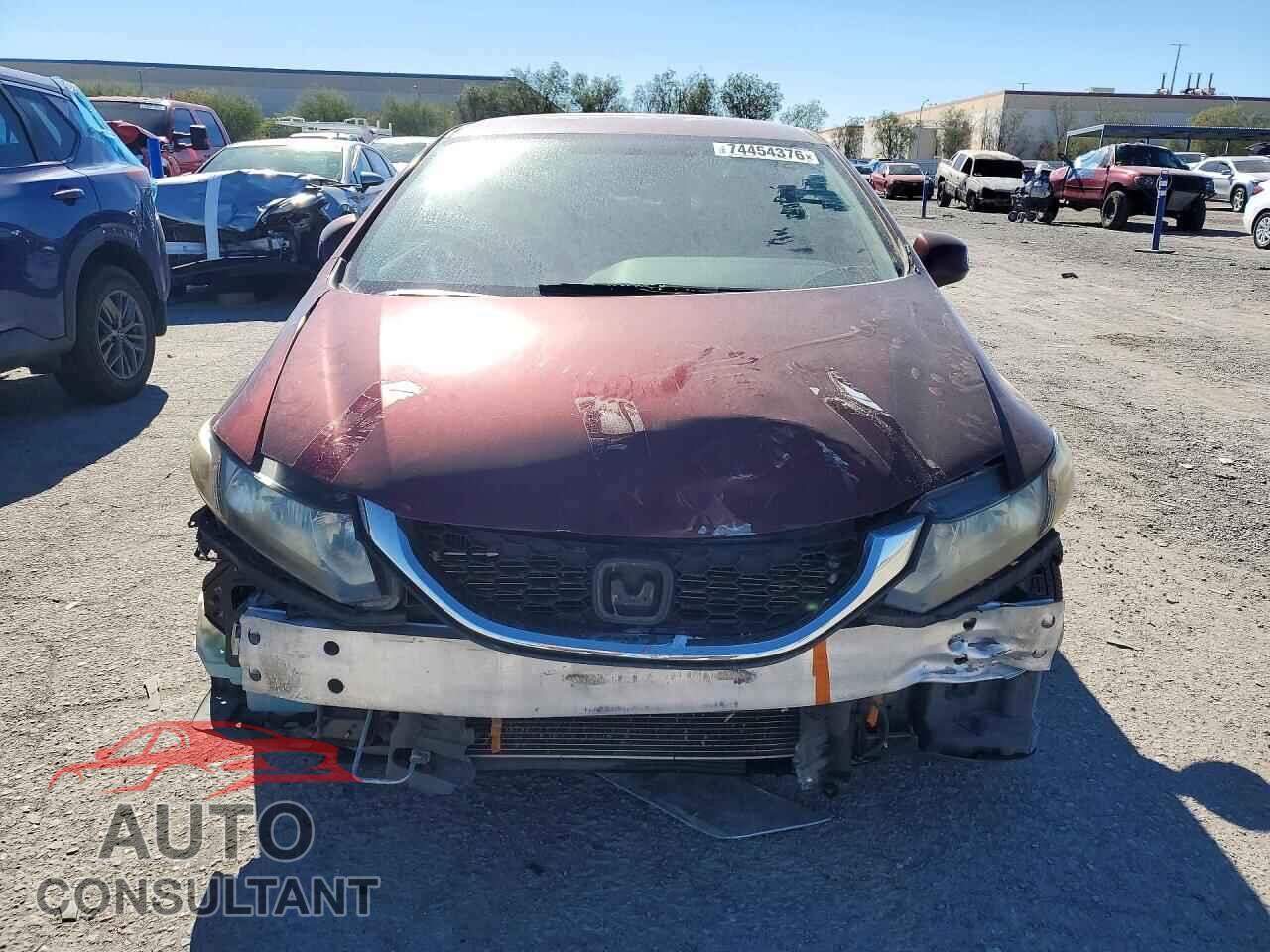 HONDA CIVIC 2013 - 19XFB2F52DE295196
