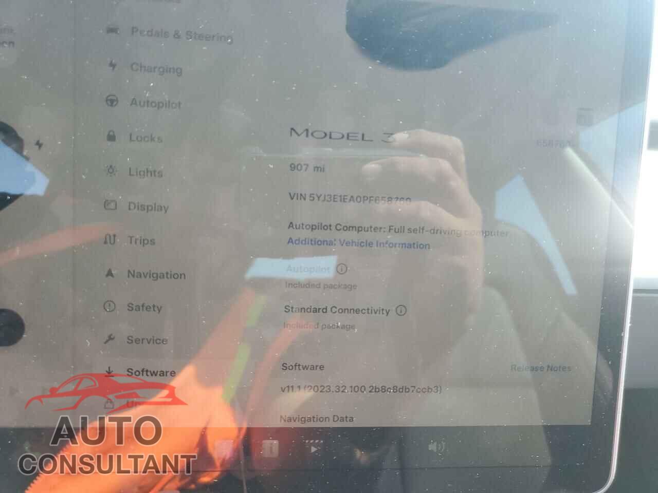 TESLA MODEL 3 2023 - 5YJ3E1EA0PF658760