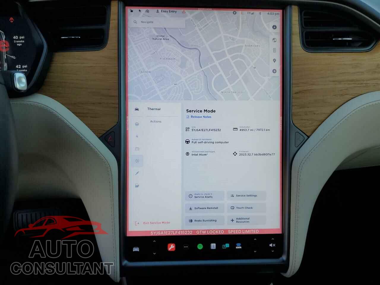 TESLA MODEL S 2020 - 5YJSA1E27LF415232