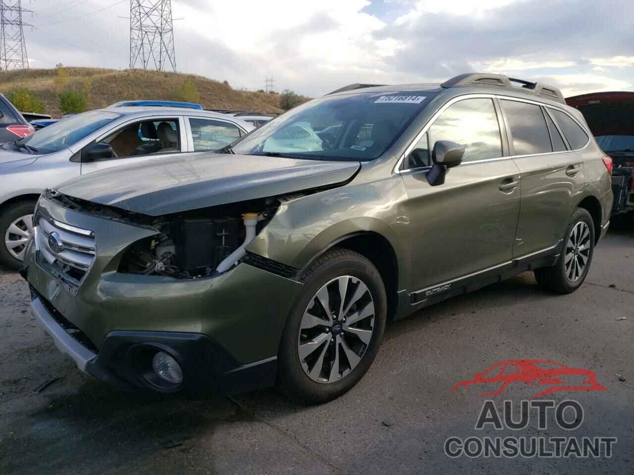 SUBARU OUTBACK 2016 - 4S4BSANC7G3200132