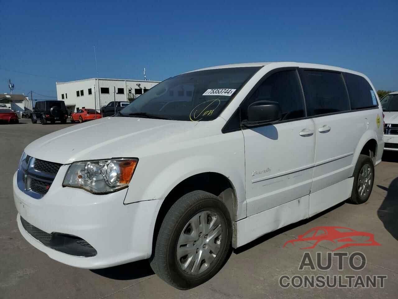 DODGE CARAVAN 2017 - 2C4RDGBG8HR768020