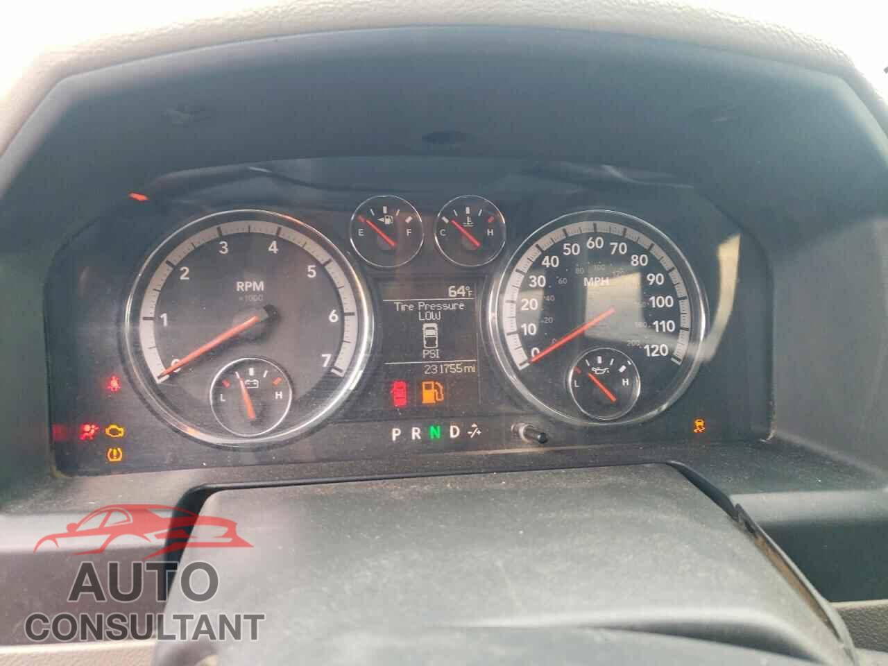 DODGE RAM 2500 2012 - 3C6TD5HT7CG180534