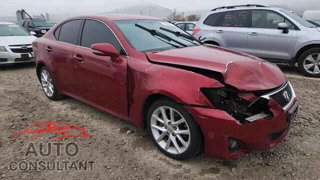 LEXUS IS 250 2012 - JTHBF5C2XC5182281