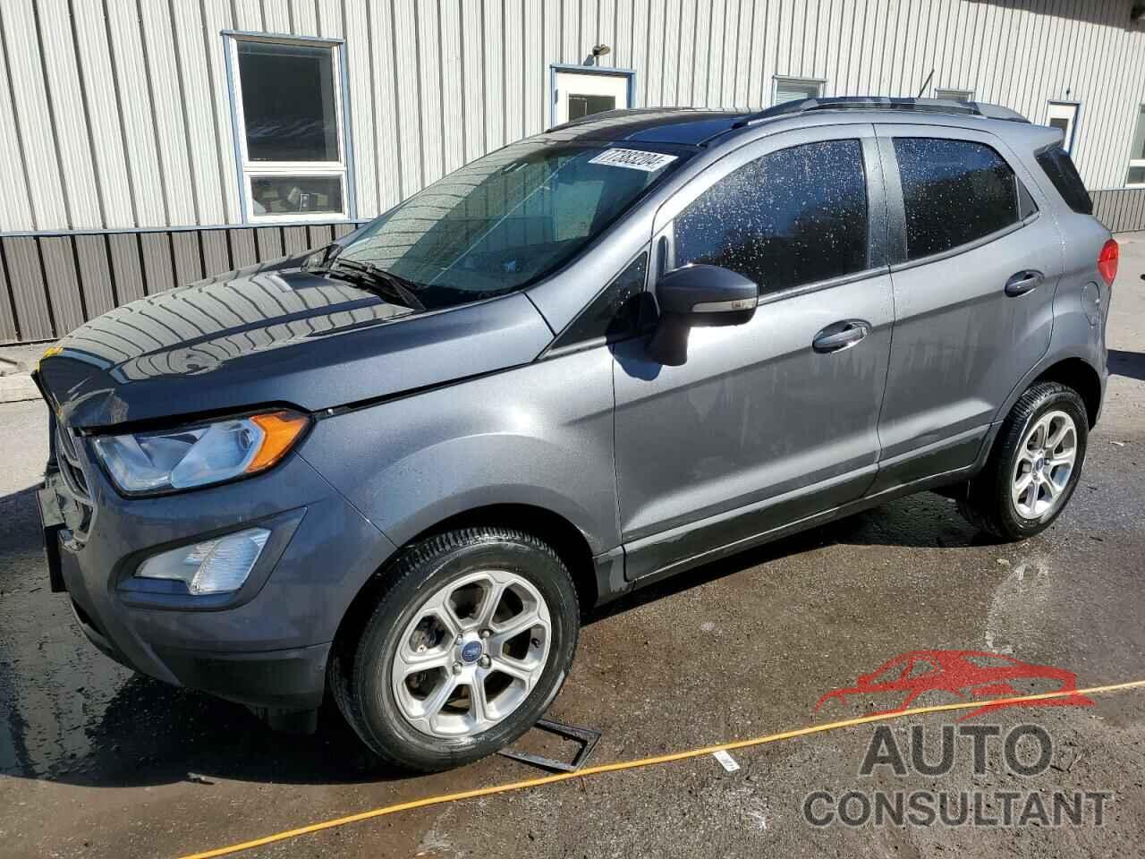 FORD ECOSPORT 2018 - MAJ6P1ULXJC184773