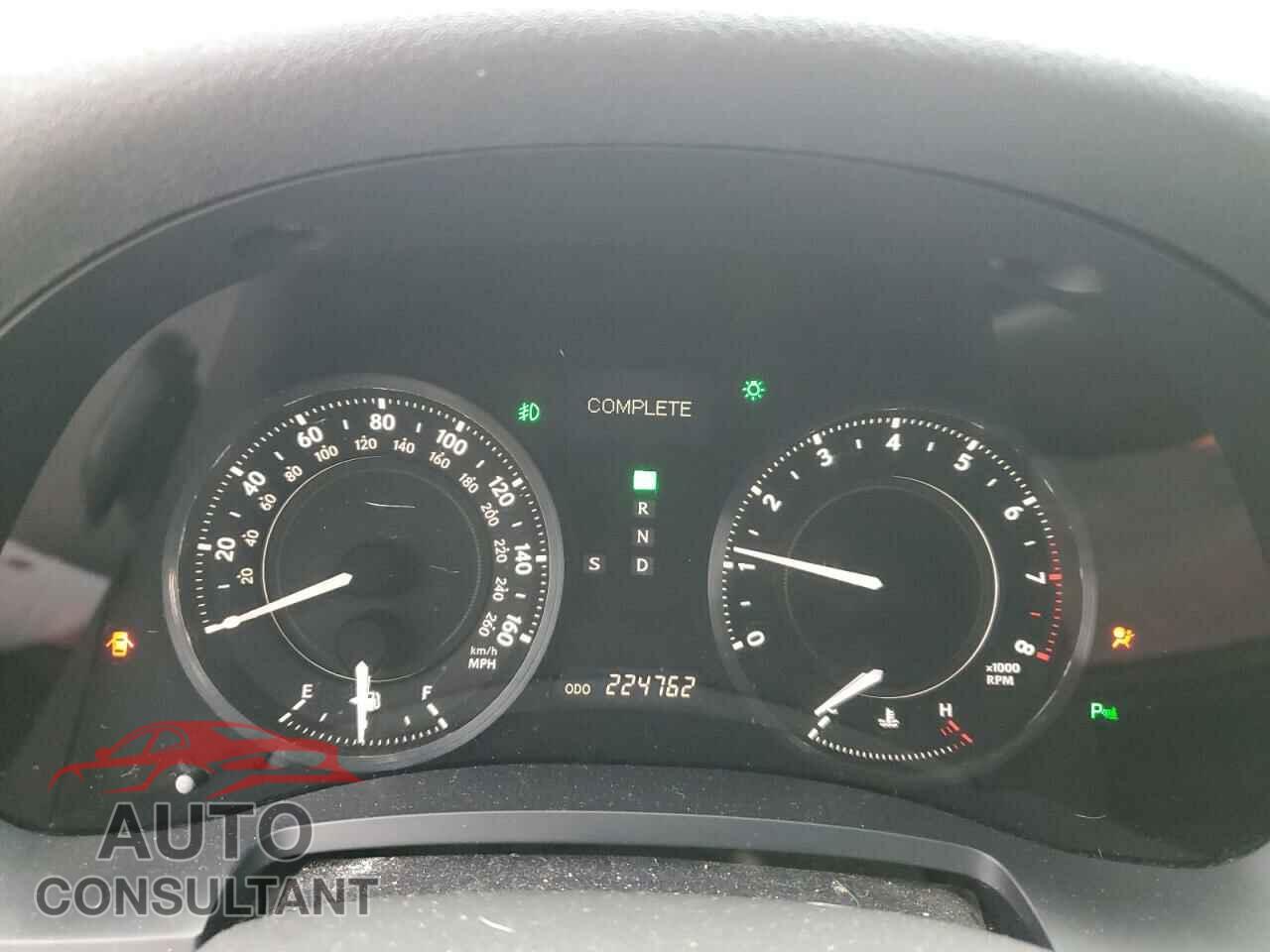 LEXUS IS 2010 - JTHFE2C25A2501250