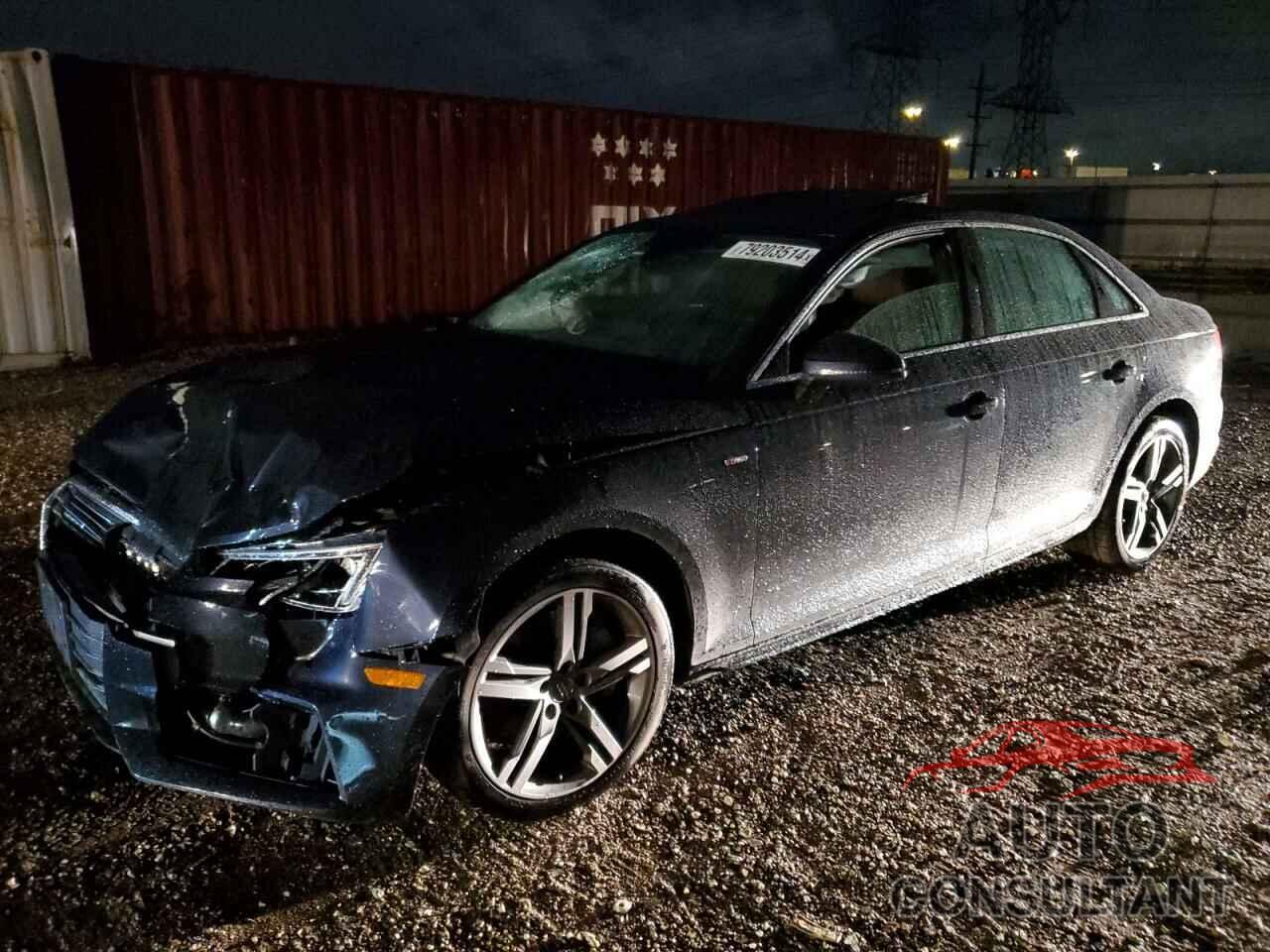 AUDI A4 2017 - WAUENAF42HN021984