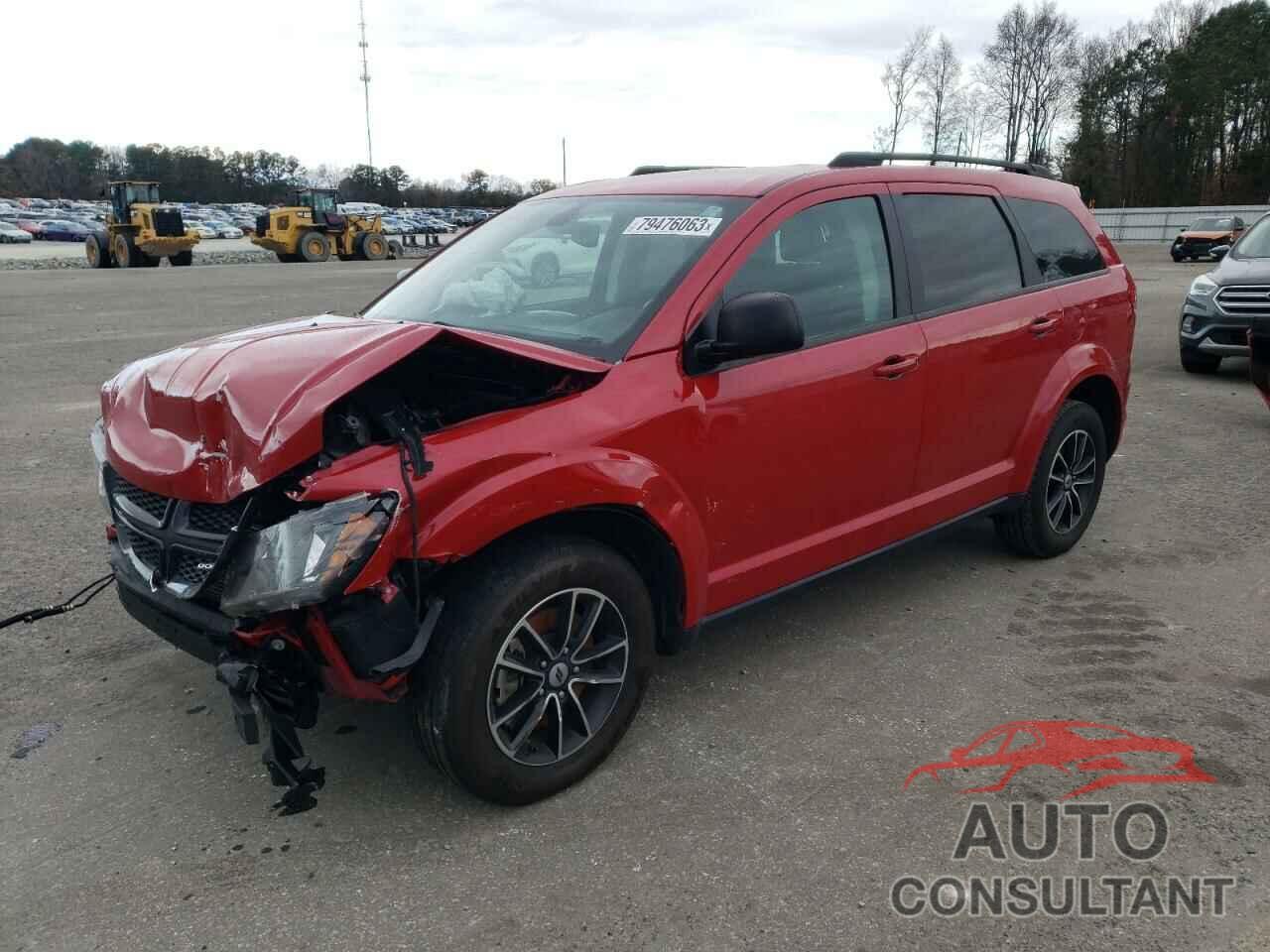 DODGE JOURNEY 2018 - 3C4PDCABXJT530596