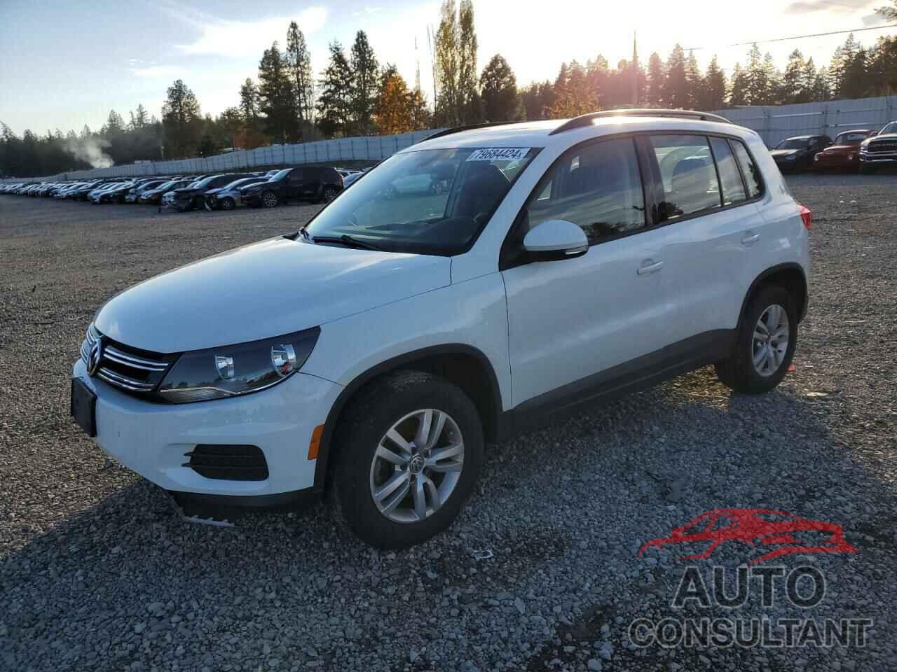 VOLKSWAGEN TIGUAN 2017 - WVGBV7AX7HK026041