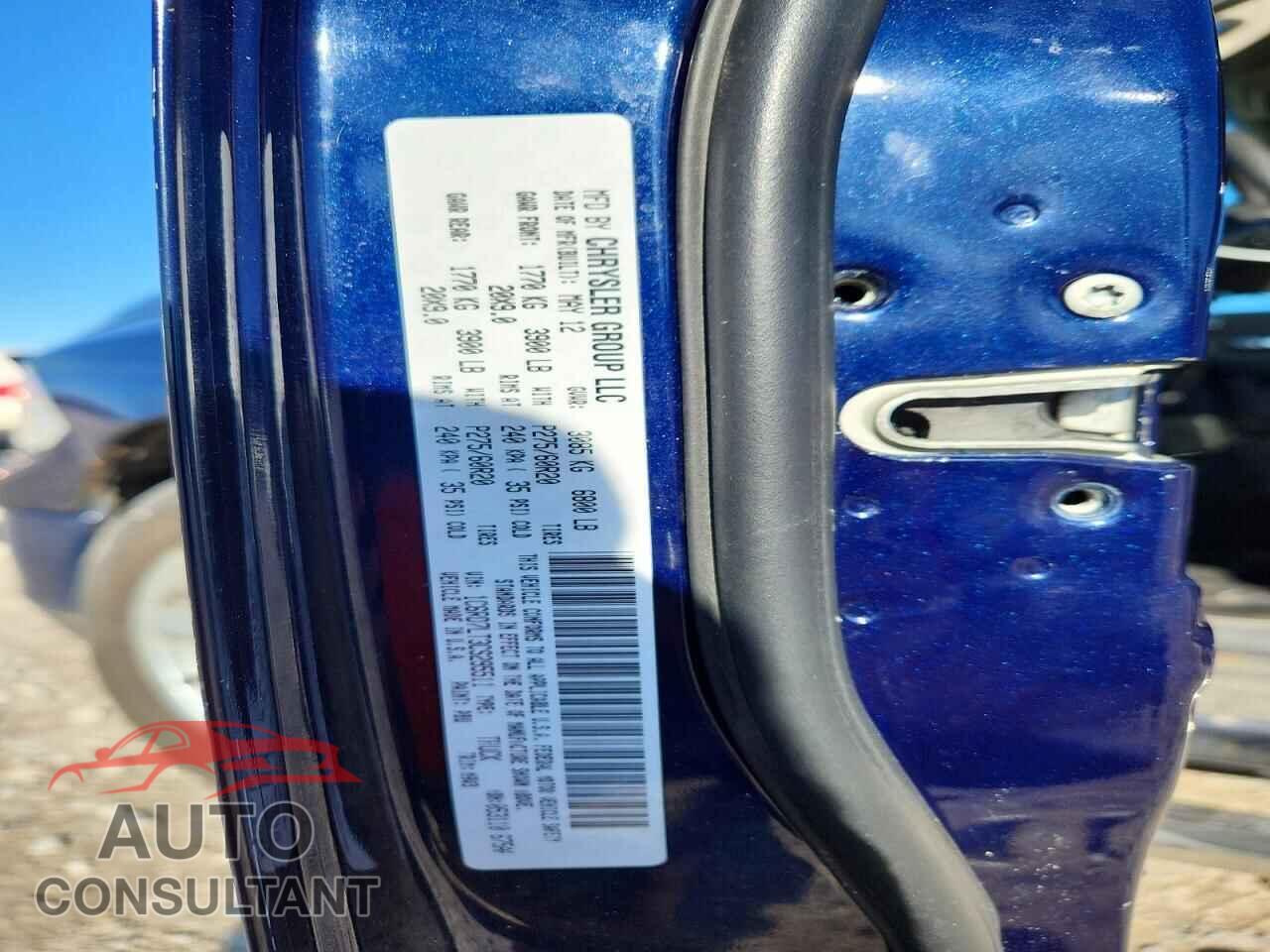 DODGE RAM 1500 2012 - 1C6RD7LT3CS295511