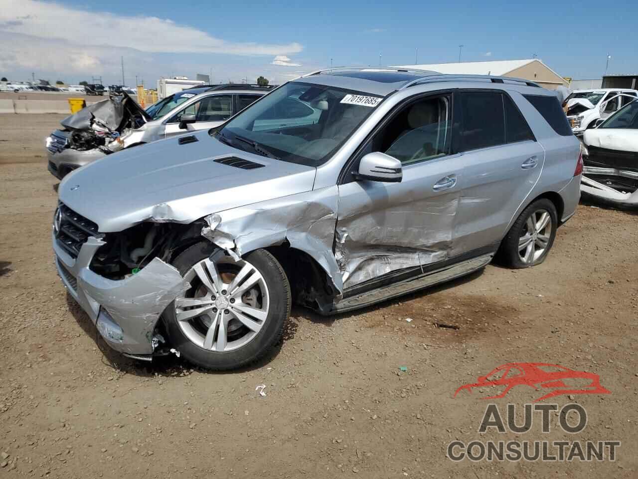 MERCEDES-BENZ M-CLASS 2013 - 4JGDA5HB5DA102455