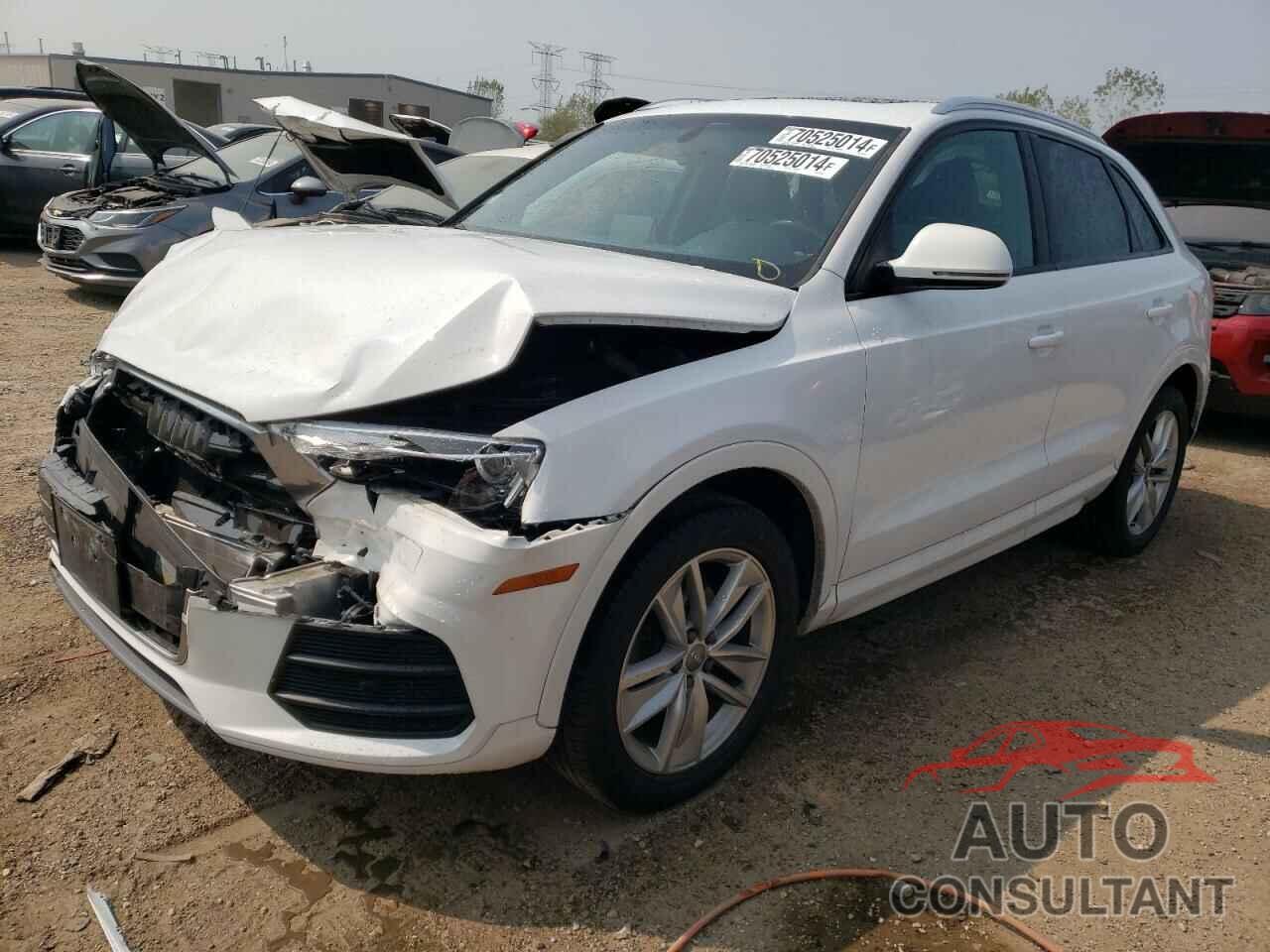 AUDI Q3 2017 - WA1ECCFS0HR003165