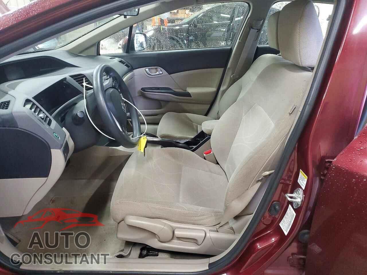 HONDA CIVIC 2012 - JHMFB2F54CS001209