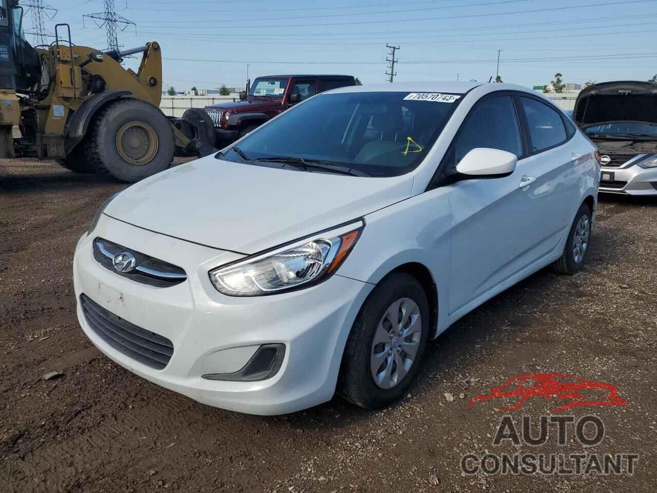 HYUNDAI ACCENT 2017 - KMHCT4AEXHU358387