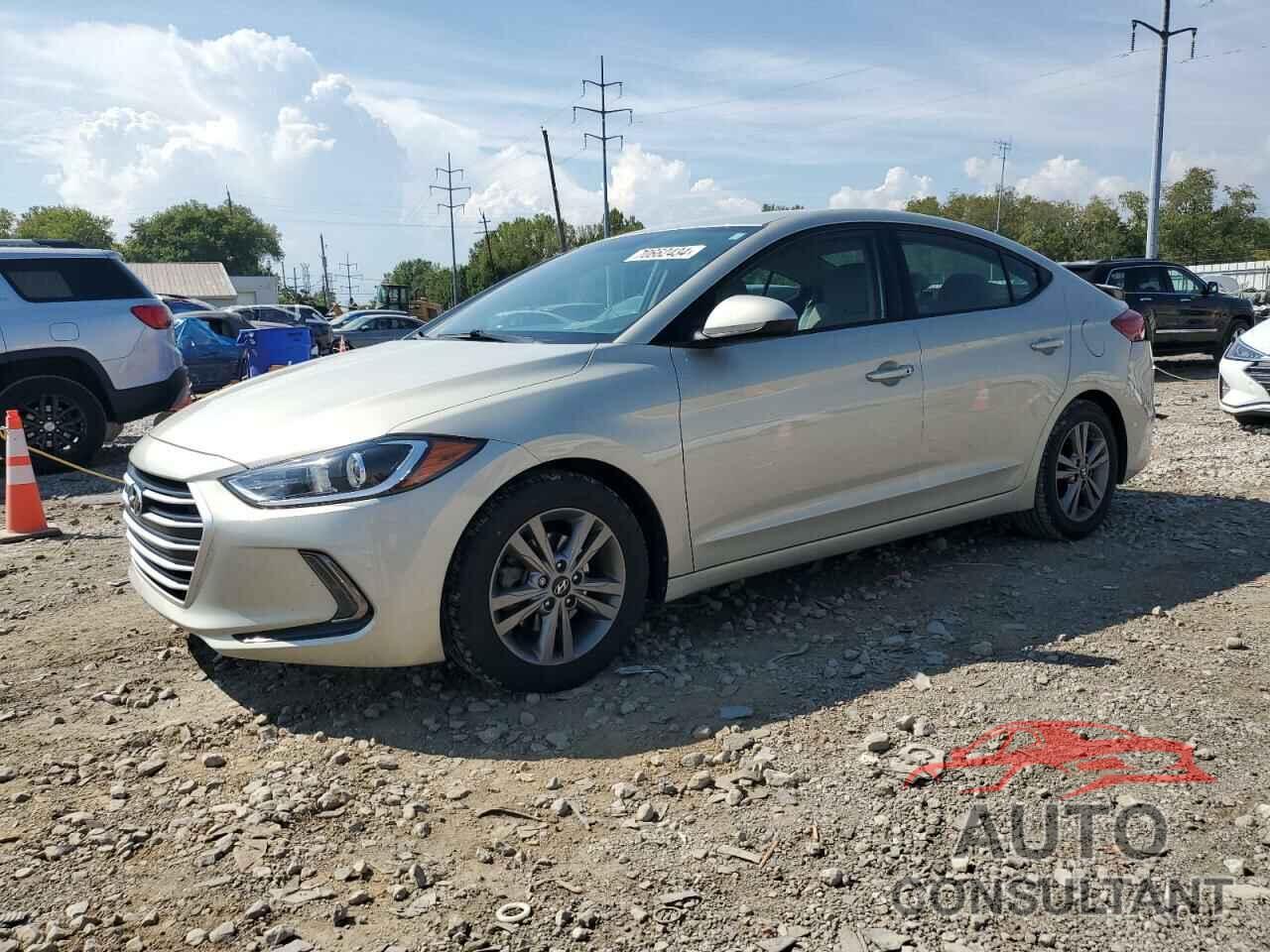 HYUNDAI ELANTRA 2017 - 5NPD84LF9HH093875