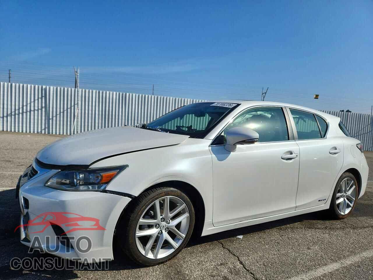 LEXUS CT 200 2017 - JTHKD5BH2H2286333