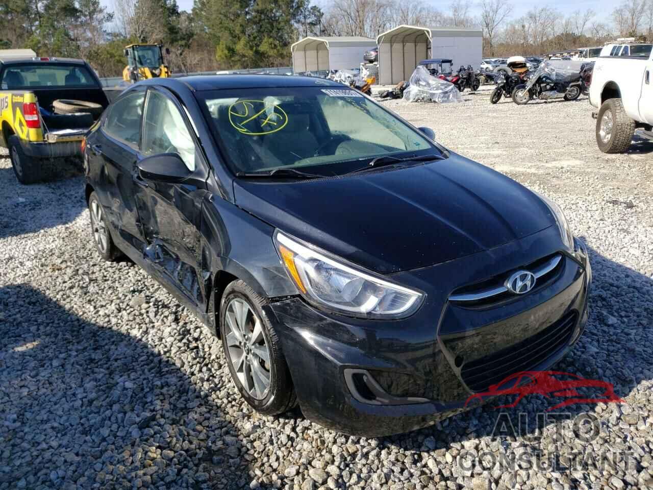 HYUNDAI ACCENT 2017 - KMHCT4AE7HU255508