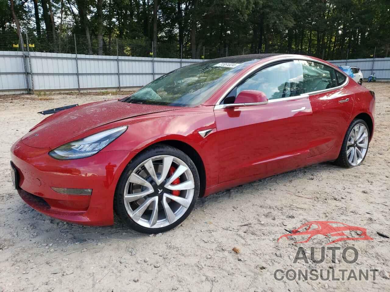 TESLA MODEL 3 2018 - 5YJ3E1EB2JF080564