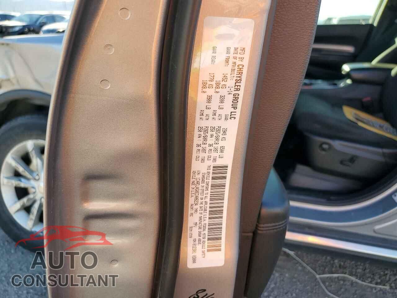 DODGE DURANGO 2014 - 1C4RDJAG0EC406234