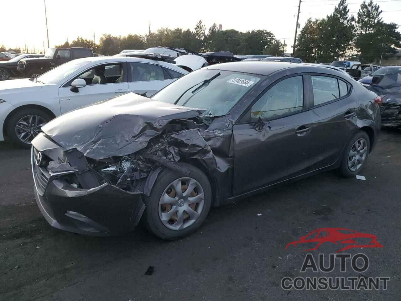 MAZDA 3 2014 - JM1BM1U7XE1198789