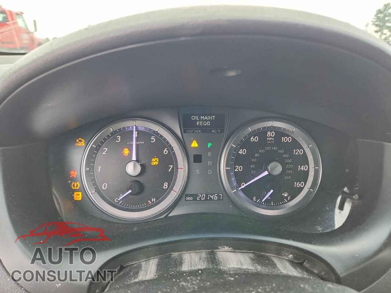 LEXUS ES350 2010 - JTHBK1EG6A2410000