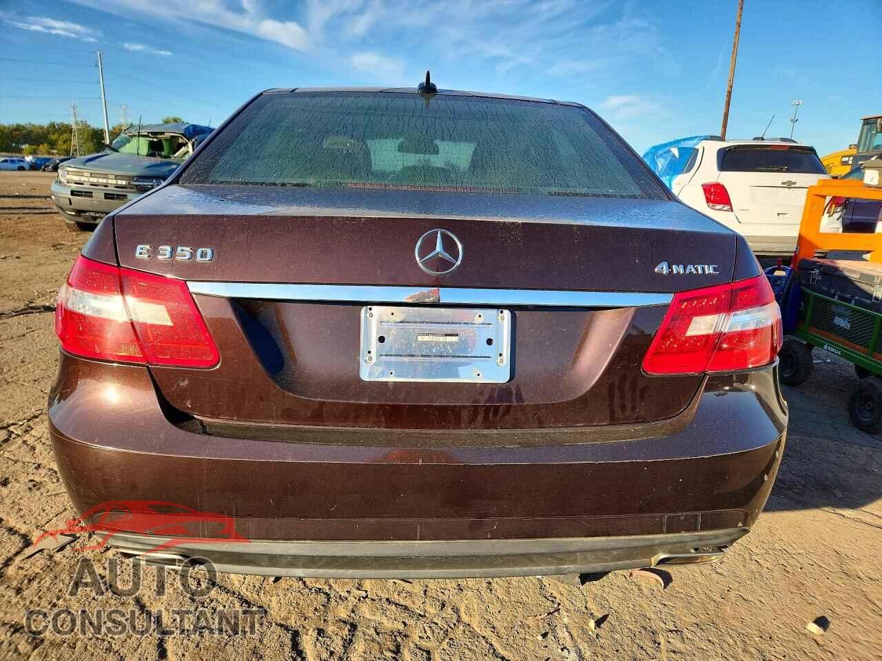 MERCEDES-BENZ E-CLASS 2012 - WDDHF8JBXCA630032