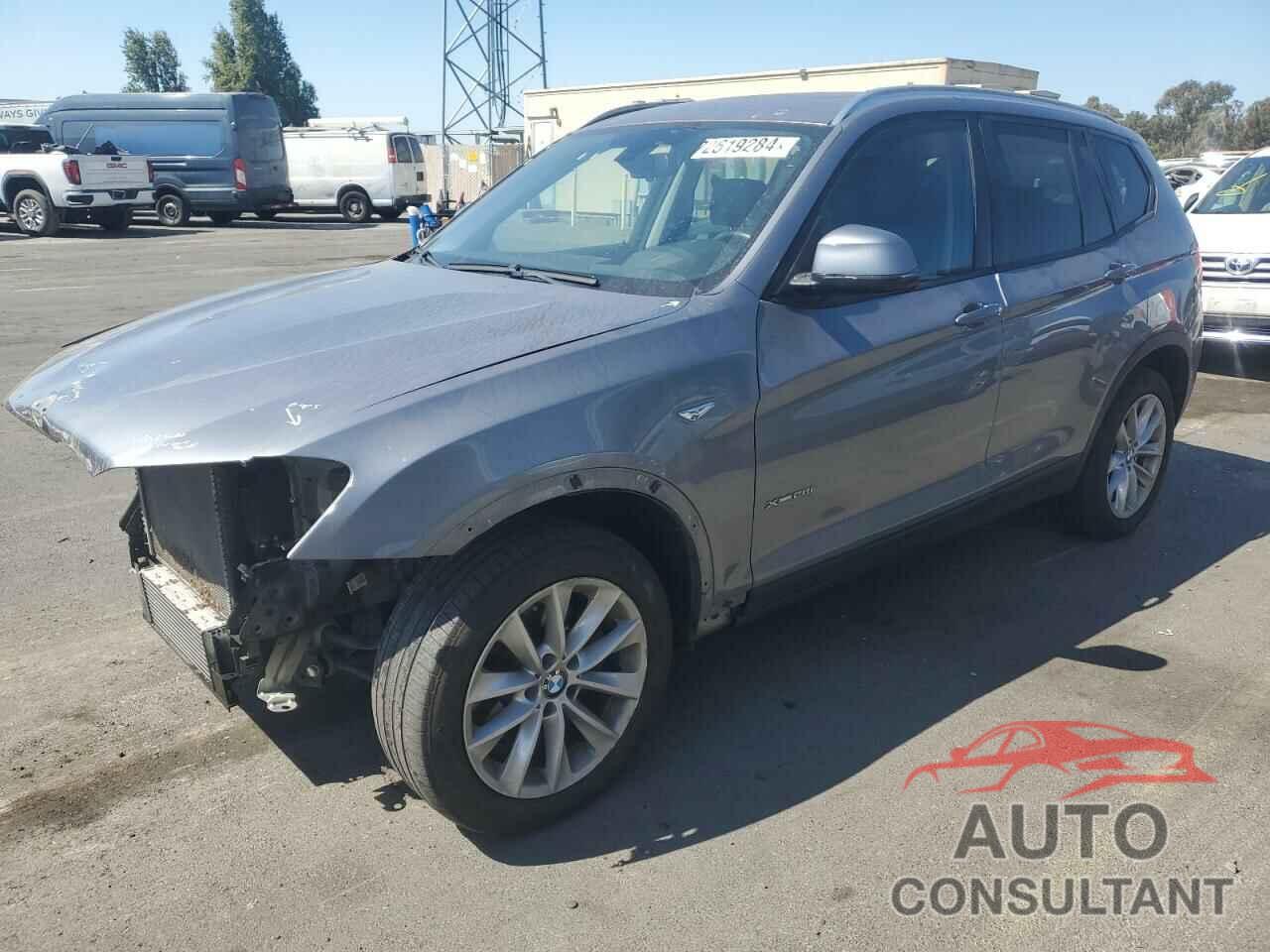 BMW X3 2016 - 5UXWX9C57G0D90981