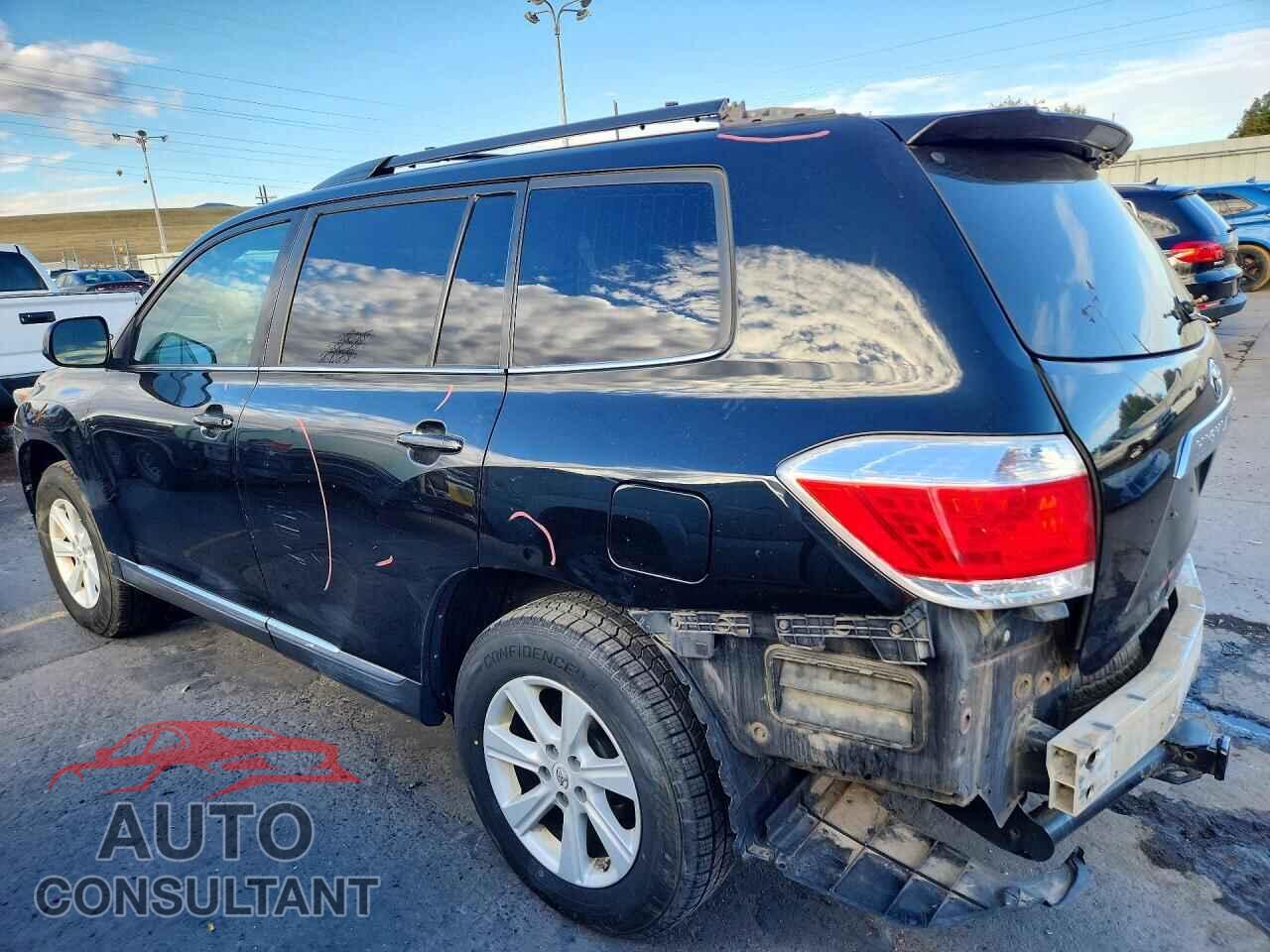 TOYOTA HIGHLANDER 2012 - 5TDBK3EH2CS149384