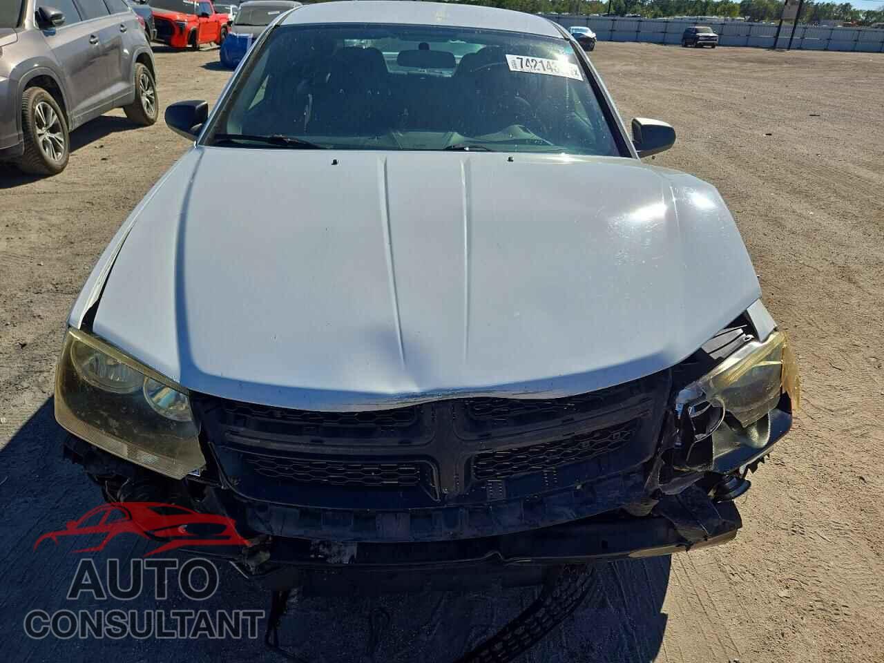 DODGE AVENGER 2013 - 1C3CDZAG0DN749203
