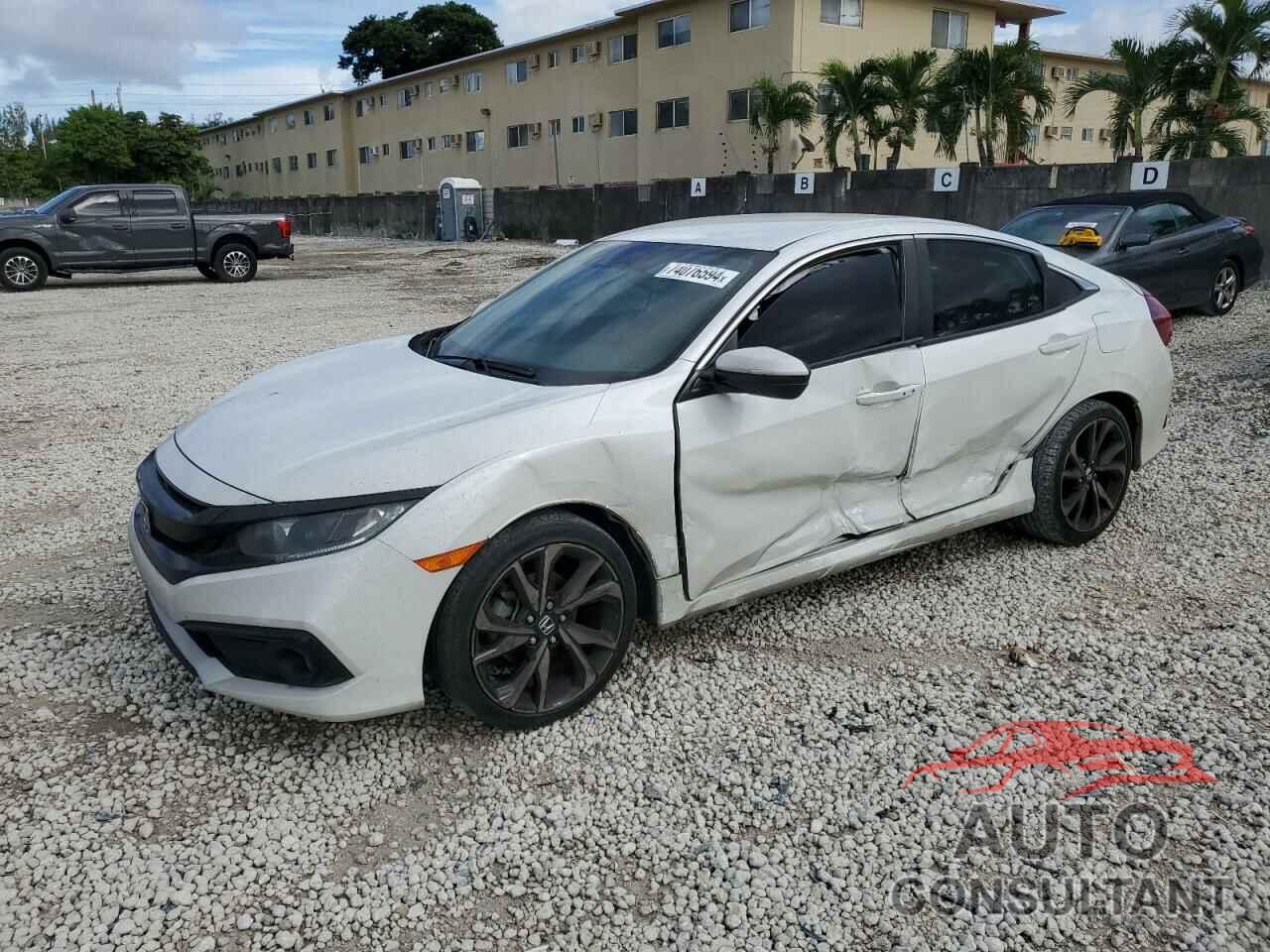 HONDA CIVIC 2021 - 2HGFC2F80MH517067