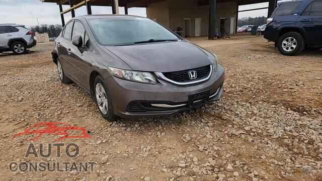 HONDA CIVIC 2013 - 2HGFB2F54DH595005